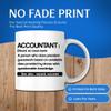 Bliss Monkey Co. Accountant Definition Coffee Mug - 11 Ounce White Handle Coffee Cup - CPA Accountant - Printed On Both Sides - Dishwasher and Microwave Safe - Premium Quality Ceramic - BMCM00225 view 4