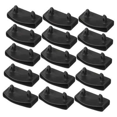 GRIRIW 20pcs Bed Accessories Plastic Bed Caps Holders End Cap Replacement Parts for Frame Enhancement