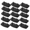 GRIRIW 20pcs Bed Accessories Plastic Bed Caps Holders End Cap Replacement Parts for Frame Enhancement view 1