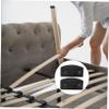 GRIRIW 20pcs Bed Accessories Plastic Bed Caps Holders End Cap Replacement Parts for Frame Enhancement view 2