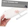 Mini Desktop Ironing Board Sleeve Pad for Travel Trips view 2