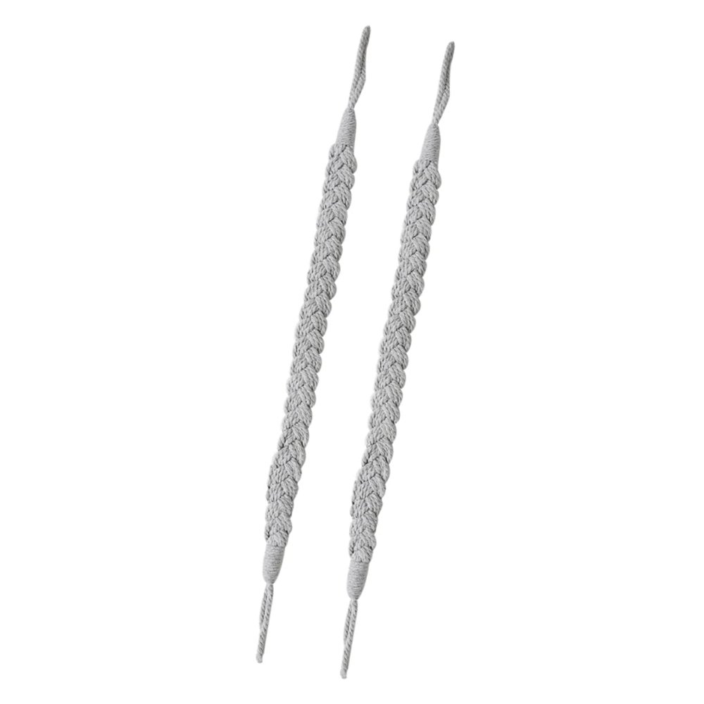 STOBAZA 2pcs Woven Curtain Tiebacks for Drapes Curtain Holdback Rope Elegant Fasteners for Living Room Decor Accessories