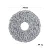 (4pcs) Mop Cloth Compatible For Q Revo Maxv / P10 / Q Revo P10pro Q revo plus/Q revo pro/Q revo s/Qrevo Edge/Qrevo Edge 5V1/ Qrevo 5AE /QV 35A/QV 35S robot vacuum cleaner Accessories view 4