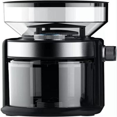 aiqiua Coffee Machines Electric Coffee Grinder Coffee Mill Machine Coffee Bean Grinder Machine Flat Burrs Grinding Machine Plug The greatest gift in life