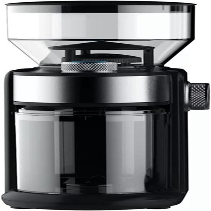 aiqiua Coffee Machines Electric Coffee Grinder Coffee Mill Machine Coffee Bean Grinder Machine Flat Burrs Grinding Machine Plug The greatest gift in life