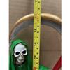 16" Green Santa Muerte Statue Holy Death Grim Reaper Sculpture Figure view 3