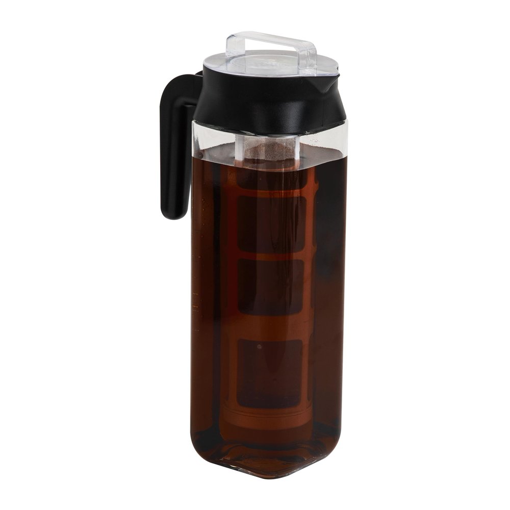 Maison Sucasa Cold Brew Coffee Maker, Heat-Resistant Handle, 1.625 Liter, Borosilicate Glass, Clear