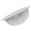 SHOWERORO Plastic Vegetable Fruit Washing Baskt Kitchen Drainer Bowl White Fruit and Drain Basket view 1