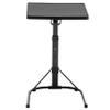 BTEXPERT Folding TV Tray Table Tray Foldable 3 Adjustable Height & Tilt Angles for Dinner Eating Reading Laptop view 2