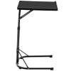 BTEXPERT Folding TV Tray Table Tray Foldable 3 Adjustable Height & Tilt Angles for Dinner Eating Reading Laptop view 3