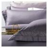 Bed, Luxury 1500TC Egyptian Cotton Bedding Set Embroidery Duvet Cover Flat Sheet Pillowcase Queen King Adult Bed Linen Set view 3