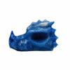 AtkitS Crystal Natural Crystal Male Dragon Skulls Head Sculpture Blue Aventurine Reiki Ornaments for Collection Home Decor Gifts view 4