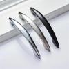 Bright Chrome Handles Kitchen Cabinet Handles Solid Drawer Knobs Silver Cupboard Door Wardrobe Pulls Furniture Handle 1Pcs (Color : Bright chrome) view 4