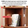 HEXEH Shelf Bookcase Bookshelf can Rotate 360, Floor-Standing Storage Rack, Super Space-Saving Small Bookcase, Picture Book Storage Rack Bookcase Storage Shelves view 3