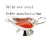 LEIXIUSM Elegant Gravy Boat Sauce Boat Gravy Boat Gravy Boat Stainless Steel Gravy Boat, Stainless Steel Saucier with Ergonomic Handle and Big Dripless Lip Spout Sauce Boat view 4