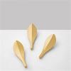GGKLVWMA Leaf Shape Cabinet Door Handles Creative Bathroom Drawer Pulls Personality Wardrobe Hardware Light Luxury Cabinet Knobs 1Pcs (Color : Pearl Gray) view 3