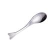 HOLIDYOYO Fish Shape Stainless Steel Soup Spoon Cooking Ladle for Soup and Dinner Creative Design Easy to -grade Material for Home and Kitchen Use view 1
