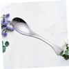 HOLIDYOYO Fish Shape Stainless Steel Soup Spoon Cooking Ladle for Soup and Dinner Creative Design Easy to -grade Material for Home and Kitchen Use view 3