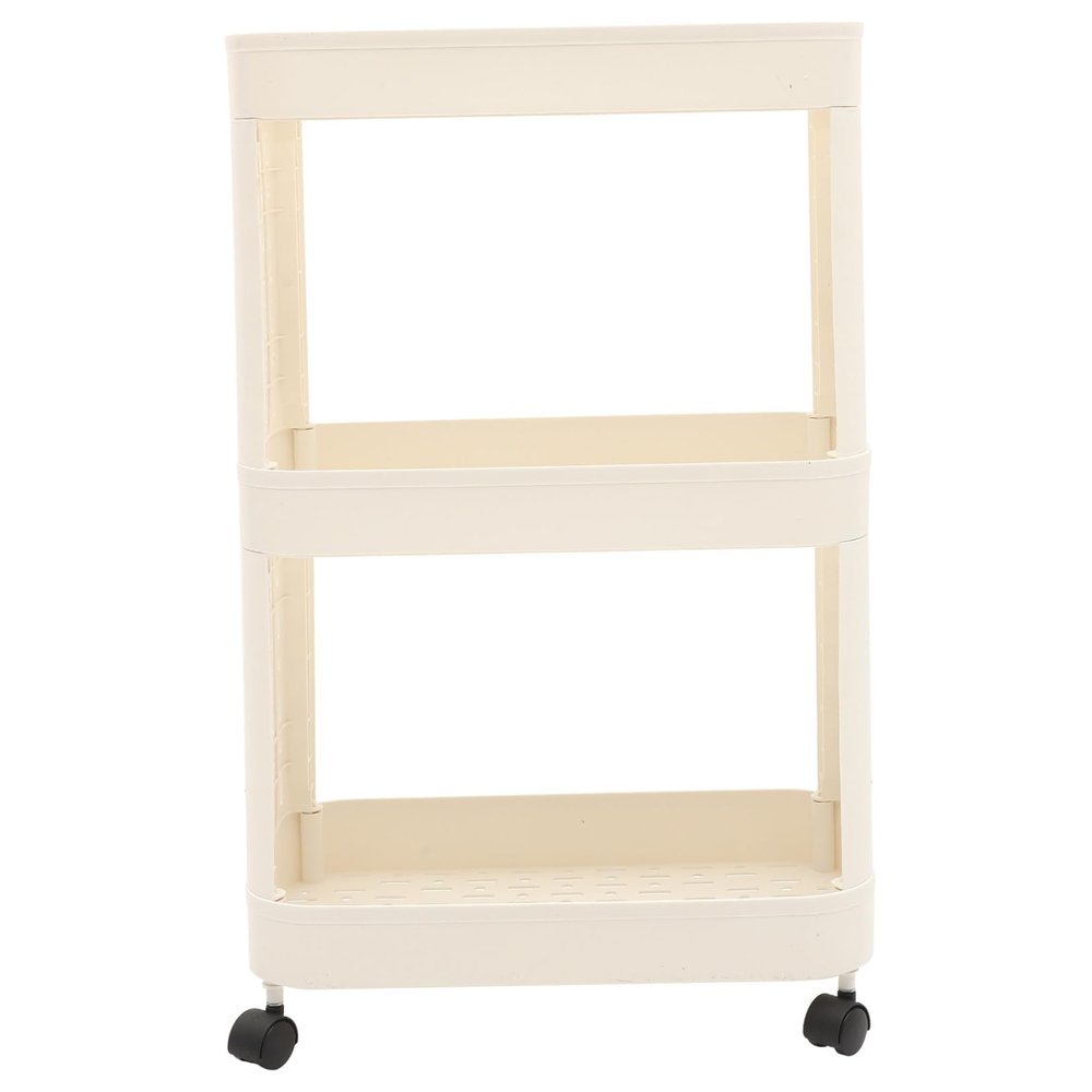 MAGICLULU Rolling Storage Cart Organizer Wheels Multi-Layer Book Holder for Kitchen Bathroom Space-Saving Storage Rack for Snacks Files Essentials