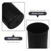 BUGUUYO Toilet Brush Cup Holder Sturdy Plastic Bathroom Brush Container for Cleaning Essential Toilet Cleaning Tool Stylish Organized Design for Restrooms view 4