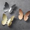 GGKLVWMA Solid Brass Butterfly Bathroom Hooks for Towels Wall Mounted Racks Hangers Gold Hooks for Hanging Clothes Bags Hallway Hook 1Pcs (Color : Gold) view 3