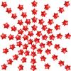 100Pcs 5'' Star Foil Balloons Five-Pointed Star Shape Balloons for Birthday Party Wedding Baby Shower, Gender Reveal, birthday or Engagement Party Decoration (Red Star) view 1