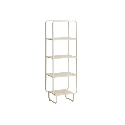 HEXEH Shelf Bookcase Iron Bookshelf Integrated Floor-to-Ceiling Storage Rack Small Bookcase Corner Stand Wall Narrow Cabinet Corner Shelf Bookcase Storage Shelves (Size : White), ZHONGXIAOFEI2023