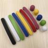 GGKLVWMA Modern Multicolor Solid Aluminum Alloy Cabinet Handles Kitchen Cupboard Door Pulls Drawer Knobs Furniture Hardware 1Pcs (Color : Green 96mm) view 3