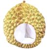 Ciieeo Durian Headgear Plush Novelty Hat Cosplay Headwear Durians Plush Hat Costume Accessory Funny Party s Party Headdress Fruit Headwear Birthday Costume view 1