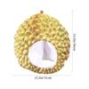 Ciieeo Durian Headgear Plush Novelty Hat Cosplay Headwear Durians Plush Hat Costume Accessory Funny Party s Party Headdress Fruit Headwear Birthday Costume view 2