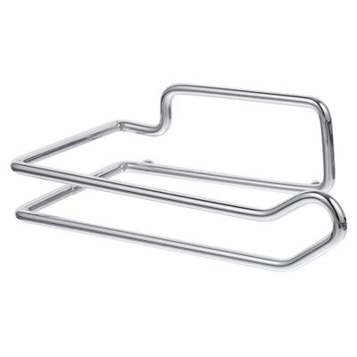 Angoily Convenient Carbon Steel Paper Towel Holder for Bathroom Tissue Rack for Paper Organize Towels and Supplies Kitchen Office and Restroom Spaces