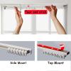 MZQMK Self Adhesive Ceiling & Wall Curtain Track 12 FT, Curtain Track Ceiling Mount, Adhesive Curtain Rods No Drilling, Screws Or Tools, Curtain Rail Track No Damage(Size:6M/(19.6FT)) view 4