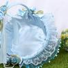 Flower Girl Basket Wedding Basket with Handle Flower Storage for Wedding Party Supplies view 4