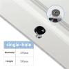 GGKLVWMA Zinc Alloy Drawer Silvery Long Crystal Handle Dresser Wardrobe Handles for Cabinet Kitchen Pull Cupboard Knob 1Pcs (Color : Black Diamond) view 2