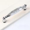 GGKLVWMA Zinc Alloy Drawer Silvery Long Crystal Handle Dresser Wardrobe Handles for Cabinet Kitchen Pull Cupboard Knob 1Pcs (Color : Black Diamond) view 4