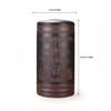 AJJBSS Tea Tin Tea Set, Ceramic Tea Caddy Purple Clay Tea Sealed Ceramic Purple Clay Tea Can Large Tea Cake Storage Household Tea Can Tea Storage Container view 2
