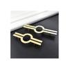 ZHIQISHI Drawer knobs,Cupboard knobs,Style Solid Zinc Alloy Brushed Gold Handle Cabinet Drawer Knob Door Pull Chinese Style Half Moon,96mm 1 pc (Color : 128mm 1 Pc) view 3