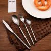 48-piece flatware set for 12 stainless steel silverware set kitchen cutlery set mirror polished include fork spoon knife dishwasher safe (48pcs) view 2