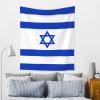 YYHWHJDE Israeli flag Printing Indoor Decor Tapestry 60x51 in : Soft, durable and lightweight Suitable for wall hanging picnic cloth view 2