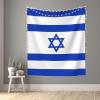 YYHWHJDE Israeli flag Printing Indoor Decor Tapestry 60x51 in : Soft, durable and lightweight Suitable for wall hanging picnic cloth view 4