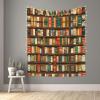 YYHWHJDE library bookshelf Printing Indoor Decor Tapestry 60x51 in : Soft, durable and lightweight Suitable for wall hanging picnic cloth view 4