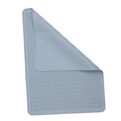 HOLIDYOYO Non-slip Silicone Drain Mat for Kitchen Sink Protective Drying Pad under Sink Mat Dish Drainer