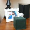Connsole Casa Premium PU Leather Tissue Box Holder - Elegant Hotel-Style Tissue Box Cover for Home, Office & Car Dcor, Tissues Cube Organizer for a Natural & Classic Look (Dark-Green 2 Pack) view 4