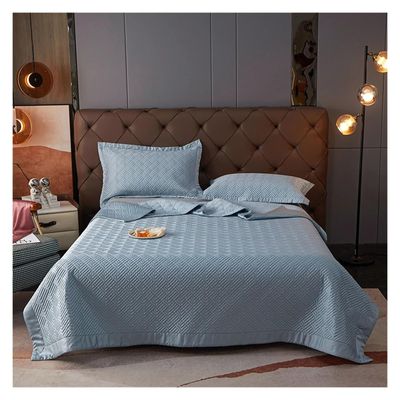 Bed, 3 Pcs Bed Spreads Super Soft Bed Linen Sheets Queen King Size Cover with 2 Pieces Pillowcases