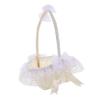 CHILDWEET 1pc Heart-shaped Flower Basket for Wedding Petal Holder for Flower Girls Wedding Basket for Ceremony and Special Events for Petals and Floral Arrangements view 1