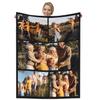 Dmkjdzsw Personalised BlanketCustom Blanket Soft Cosy Custom Blanket for Adults KidsPersonalised Gifts for Mum, Dad, Boyfriend-E-75 * 100CM view 1