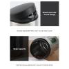 3 PCS Coffee Jars Set, Food Storage Container Coffee Canister Tea Organizer Sugar Canister Kitchen Jars with See Window Food Canisters Set(Beige) view 3