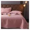 Bed, 3 Pcs Bed Spreads Super Soft Bed Linen Sheets Queen King Size Cover with 2 Pieces Pillowcases view 2