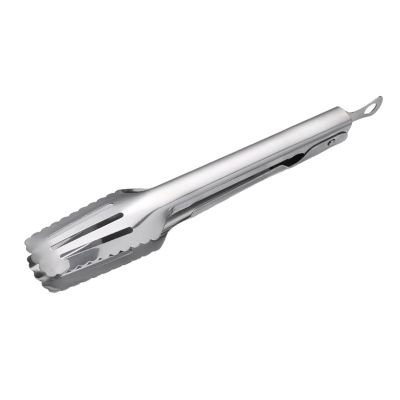 Tongs for Cooking, Stainless Steel Tongs Buffet Tongs Non-stick BBQ Cooking Kitchen Tongs Metal Cooking Tongs BBQ Tongs for Grill, 25.5cm