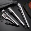 Tongs for Cooking, Stainless Steel Tongs Buffet Tongs Non-stick BBQ Cooking Kitchen Tongs Metal Cooking Tongs BBQ Tongs for Grill, 25.5cm view 3